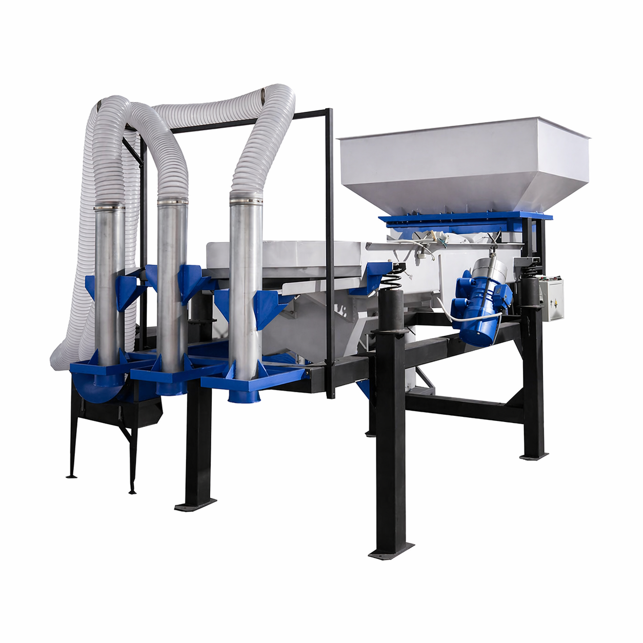 - Vibrating sieve for sorting walnut kernels (1000 kg / h)