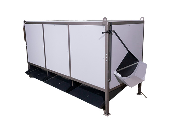 Industrial peeling and washing machine (1 t/h)