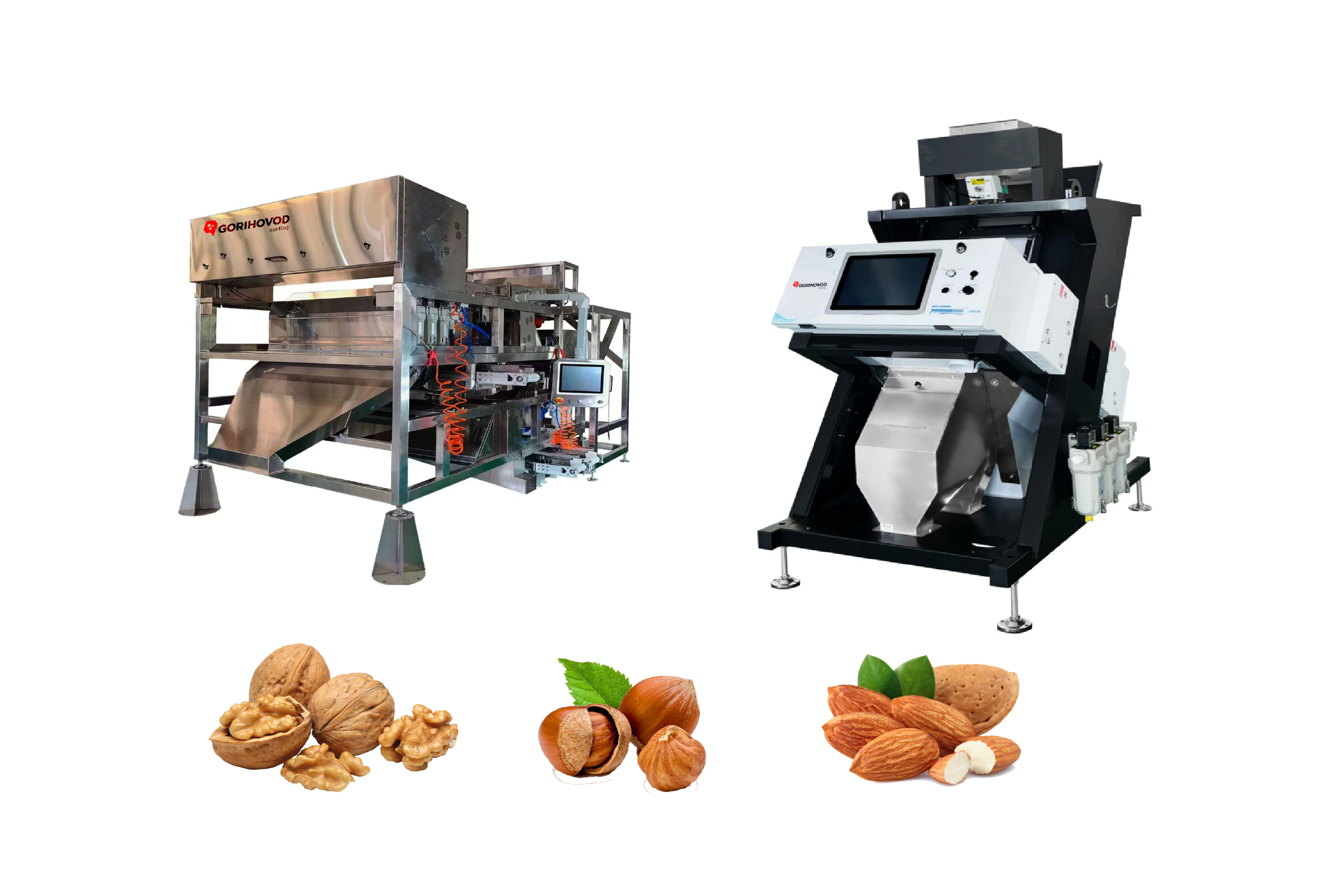 Optical color sorters