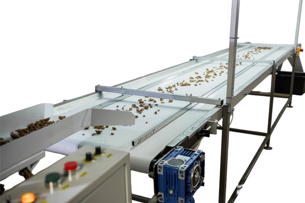 - Industrial line for processing walnuts (100 kg/h)