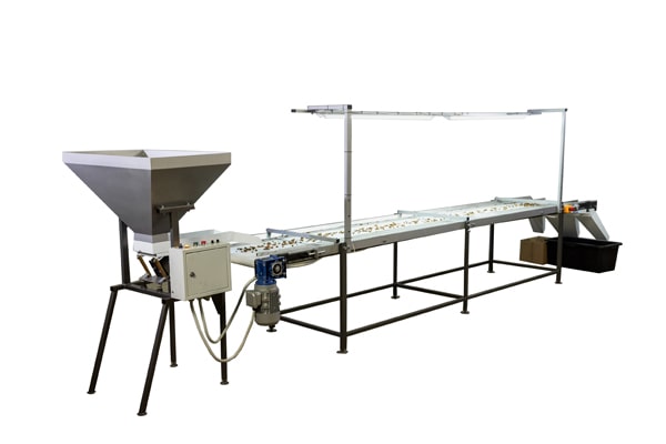 Belt inspection table
