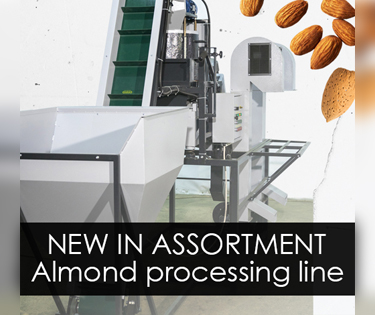 News - NEW! Almond processing line for your production
