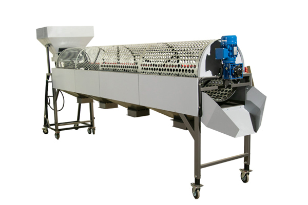 Walnut calibrating machine 4 fractions