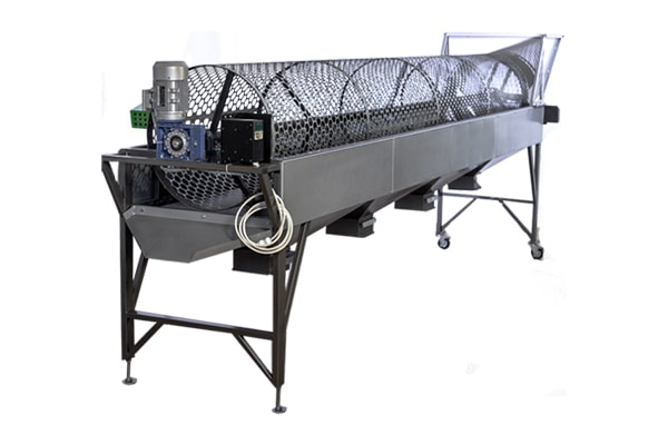 - Industrial line for processing walnuts (500 kg/h)