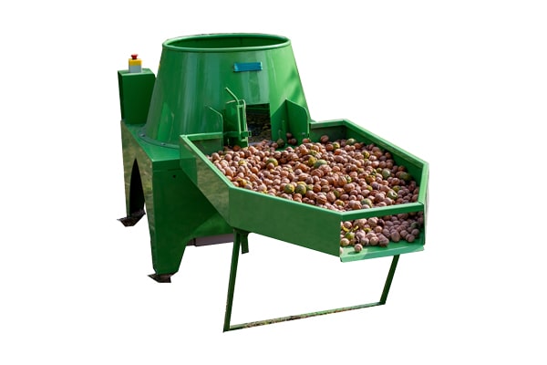 Green walnut peeling and cleaning machine 700 kg/h
