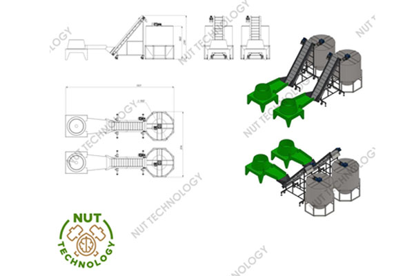 Blog - Walnut harvesting on industrial walnut plantations